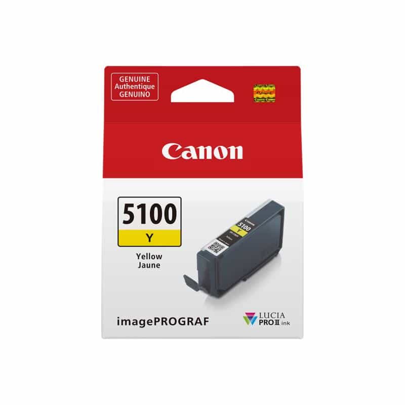 CANON Ink/Yellow ink tank INK PFI-5100 Y EUR CANON Ink/Yellow ink tank INK PFI-5100 Y EUR