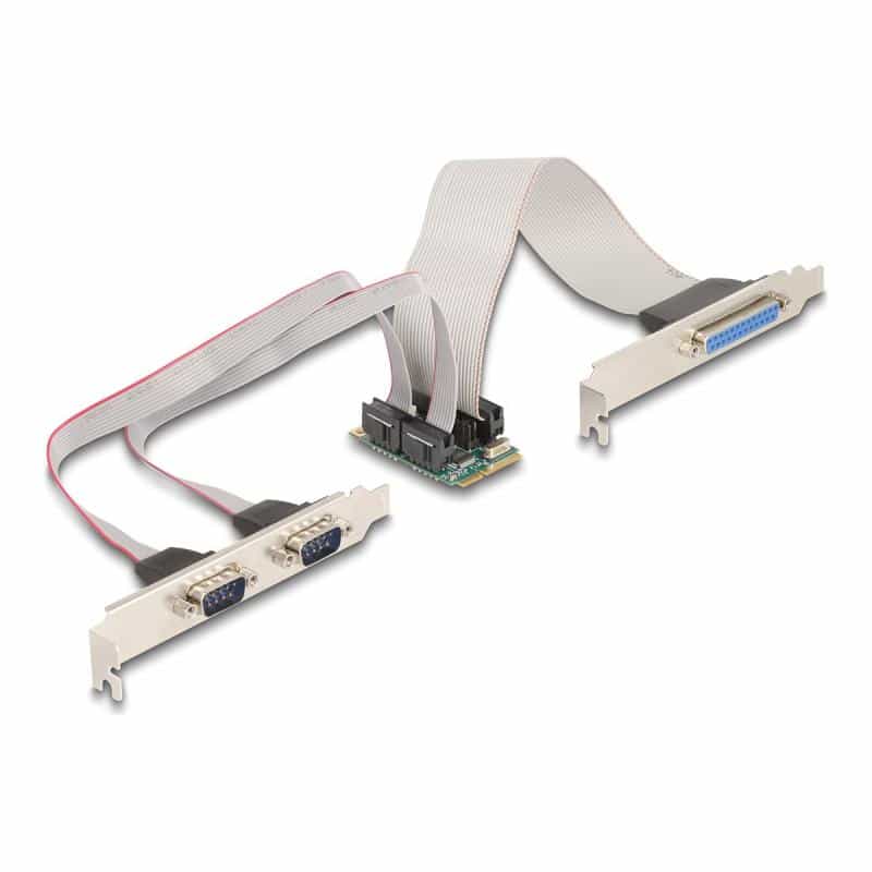 DELOCK Mini PCIe I/O PCIe full size 1 x Parallel, 2 x Seriel DELOCK Mini PCIe I/O PCIe full size 1 x Parallel, 2 x Seriel