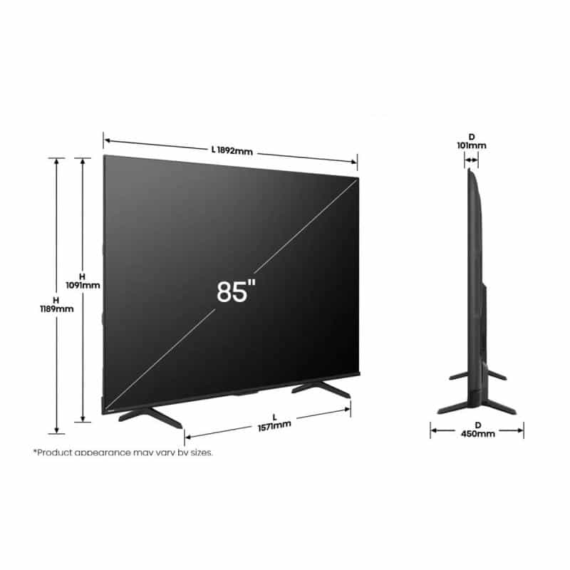 HISENSE 85E77Q PRO 215cm (85") HISENSE 85E77Q PRO 215cm (85")