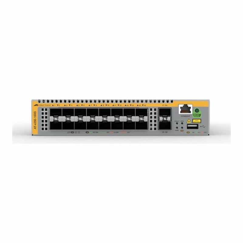 ALLIED TELESIS 10 Gigabit Layer 3 Lite Stackable Switch 18x SFP+ ports EU Power Cord ALLIED TELESIS 10 Gigabit Layer 3 Lite Stackable Switch 18x SFP+ ports EU Power Cord