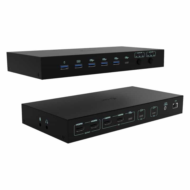 I-TEC USB-C KVM Dock PRO Dockingstation I-TEC USB-C KVM Dock PRO Dockingstation
