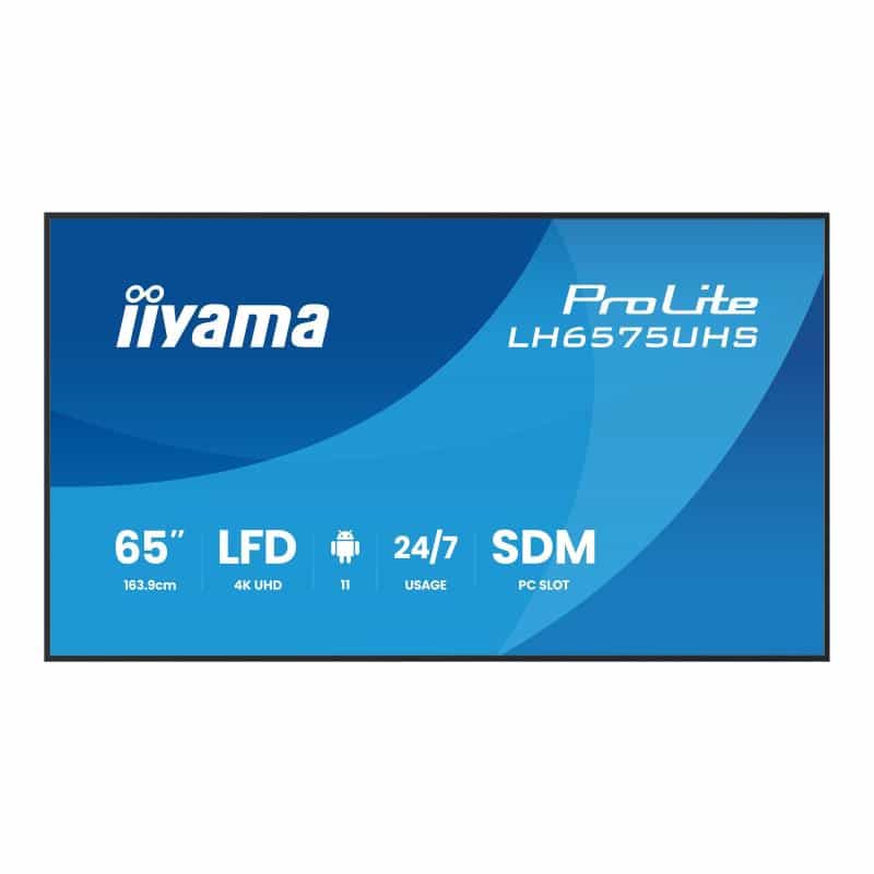 IIYAMA LH6575UHS-B2AG 165,1cm (65") IIYAMA LH6575UHS-B2AG 165,1cm (65")
