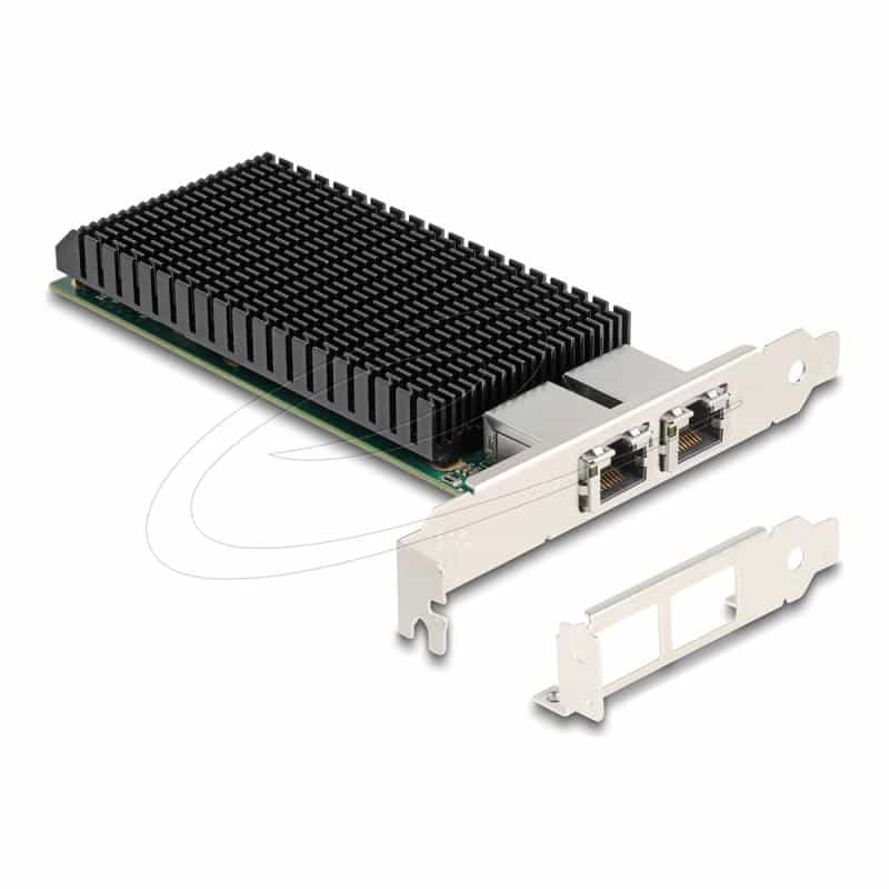 DELOCK PCI Express x8 Netzwerkkarte 10 Gigabit LAN 2 x RJ45 DELOCK PCI Express x8 Netzwerkkarte 10 Gigabit LAN 2 x RJ45