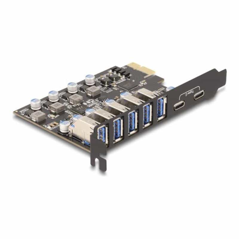 DELOCK USB 5 Gbps PCI Express x1 Karte zu 5 x extern DELOCK USB 5 Gbps PCI Express x1 Karte zu 5 x extern