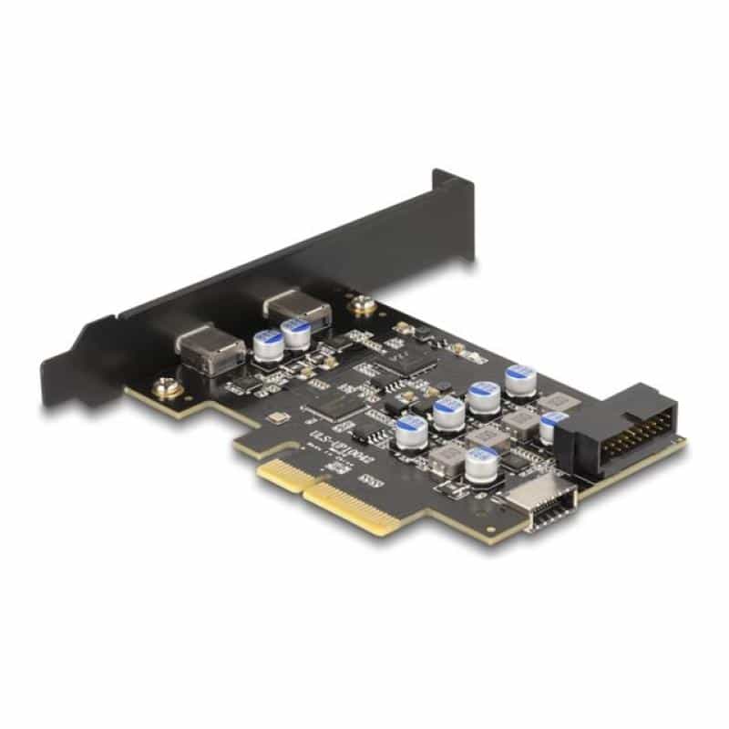 DELOCK PCI Express x4 Karte zu 2 x extern USB Type-C DELOCK PCI Express x4 Karte zu 2 x extern USB Type-C