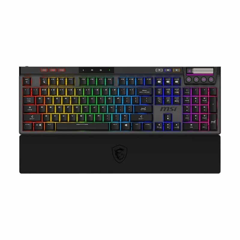MSI Strike Pro W Silent DE Keyboard DE Black MSI Strike Pro W Silent DE Keyboard DE Black