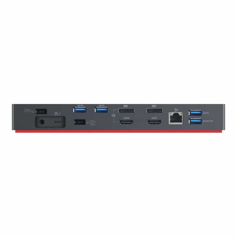 LENOVO 03X7538 Notebook-Dockingstation und Portreplikator Verkabelt Thunderbolt 3 Schwarz LENOVO 03X7538 Notebook-Dockingstation und Portreplikator Verkabelt Thunderbolt 3 Schwarz