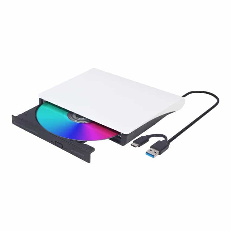 GEMBIRD DVW EXT SLIM DVD-USB-031 white USB-C&3.1 DVD8x CD24x GEMBIRD DVW EXT SLIM DVD-USB-031 white USB-C&3.1 DVD8x CD24x