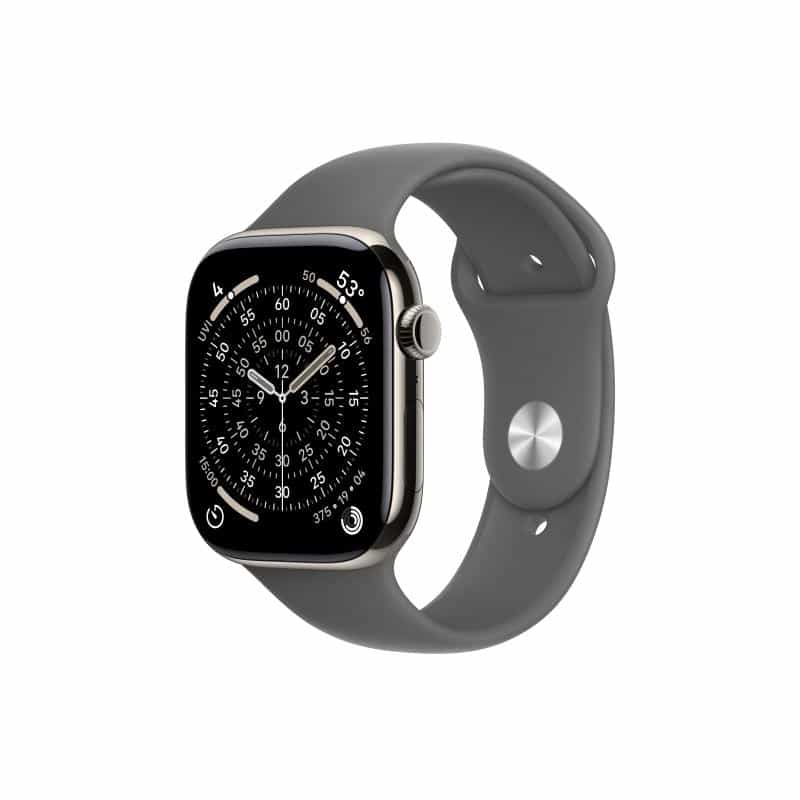 APPLE Watch S11 Titan Natur Cellular 46mm (Sportarmband steingrau) S/M APPLE Watch S11 Titan Natur Cellular 46mm (Sportarmband steingrau) S/M
