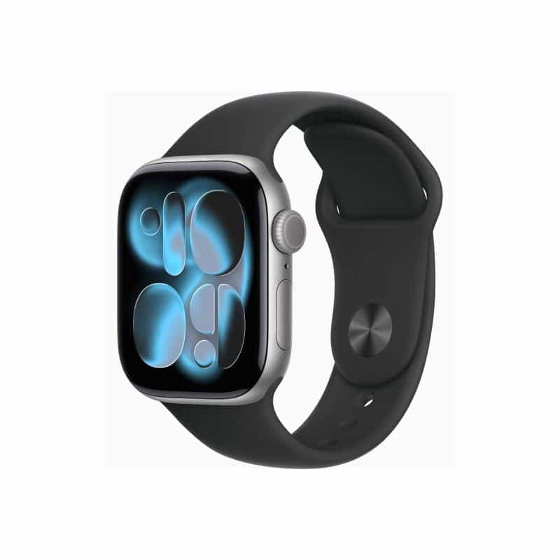 APPLE Watch S11 Aluminium Cellular 42mm Space Grau (Sportarmband schwarz) M/L APPLE Watch S11 Aluminium Cellular 42mm Space Grau (Sportarmband schwarz) M/L