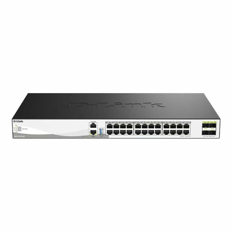 D-LINK DXS-3130-28/E 24 x 10G Stack Switch D-LINK DXS-3130-28/E 24 x 10G Stack Switch