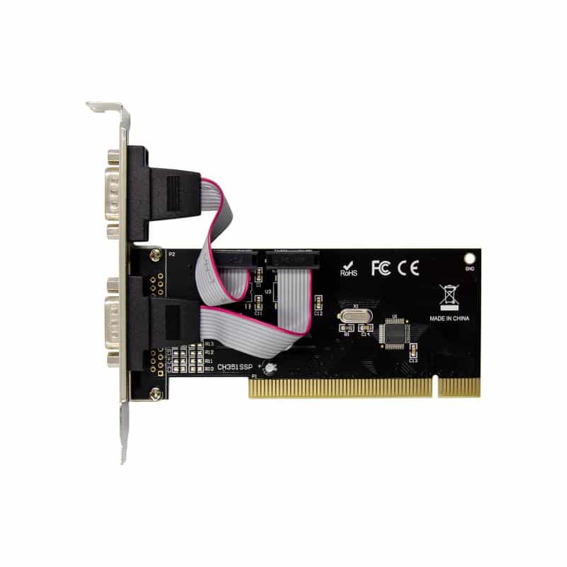 INLINE PCI Schnittstellenkarte, 2x RS232 seriell, CH351Q INLINE PCI Schnittstellenkarte, 2x RS232 seriell, CH351Q