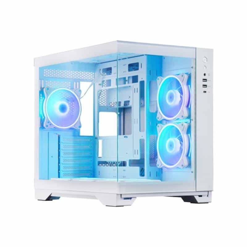 CHIEFTEC Visio GM-30W-TG-OP (weiß, Tempered Glass x 2) CHIEFTEC Visio GM-30W-TG-OP (weiß, Tempered Glass x 2)