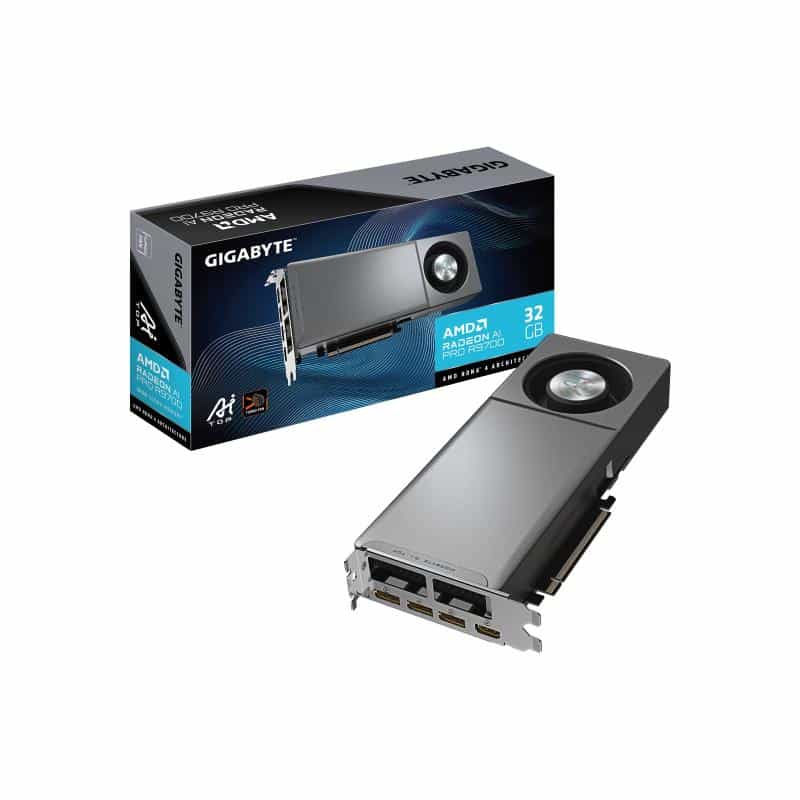 GIGABYTE Radeon Pro 9700 AI TOP 32GB GIGABYTE Radeon Pro 9700 AI TOP 32GB