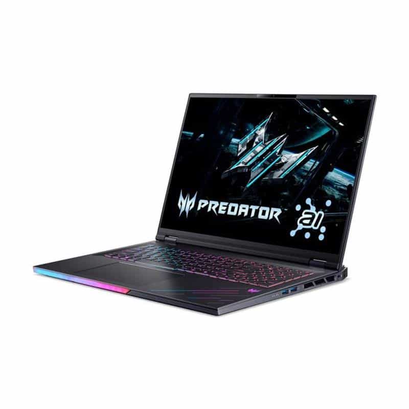 ACER Predator Helios 18 AI PH18-73-93YX 45,72cm (18") U9 275HX 64GB 2TB W11 ACER Predator Helios 18 AI PH18-73-93YX 45,72cm (18") U9 275HX 64GB 2TB W11