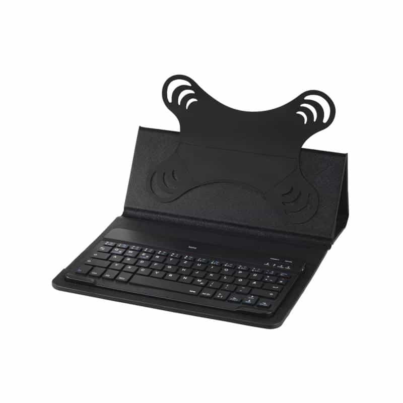 HAMA 00125131 Bluetooth-Tastatur mit Tablet-Tasche KEY4ALL X3100, Schwarz, QWERTZ HAMA 00125131 Bluetooth-Tastatur mit Tablet-Tasche KEY4ALL X3100, Schwarz, QWERTZ