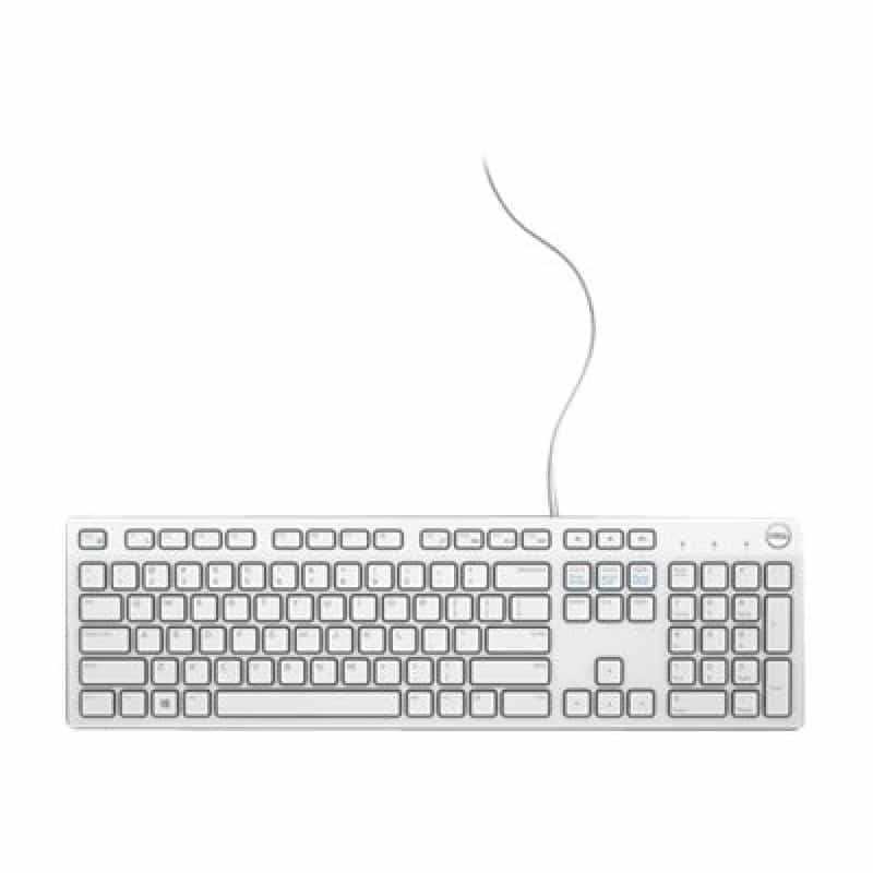 DELL Wired Keyboard - KB216 - German (QWERTZ) - White DELL Wired Keyboard - KB216 - German (QWERTZ) - White