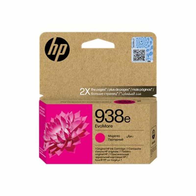 HP 938e EvoMore Magenta Original Ink Cartridge HP 938e EvoMore Magenta Original Ink Cartridge