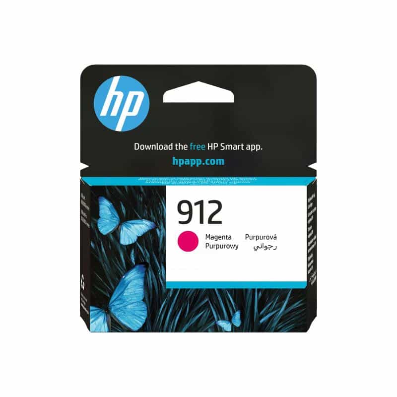 HP 912 Magenta Original Ink Cartridge HP 912 Magenta Original Ink Cartridge