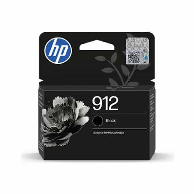 HP 912 Black Original Ink Cartridge HP 912 Black Original Ink Cartridge