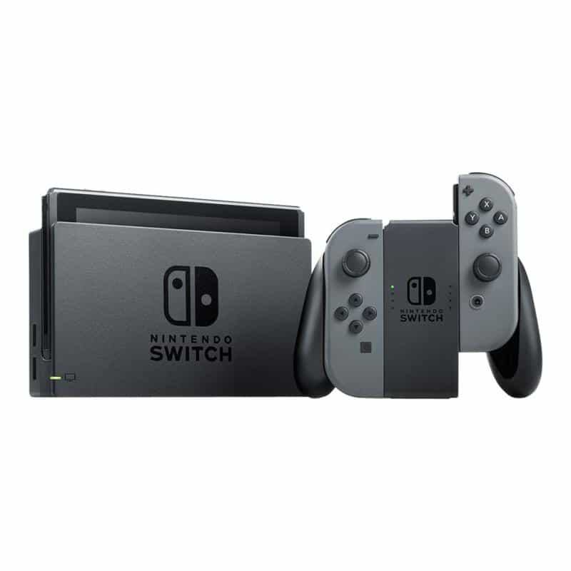 NINTENDO Switch Konsole + Joy-Con grau mit verbesserter Akkuleistung NINTENDO Switch Konsole + Joy-Con grau mit verbesserter Akkuleistung