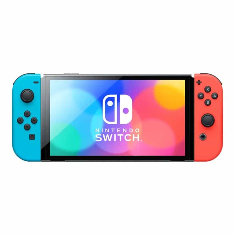 NINTENDO Switch Spielkonsole (OLED) rot/blau NINTENDO Switch Spielkonsole (OLED) rot/blau