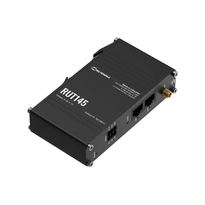 TELTONIKA Router RUT145 Kompakter Ethernet Router RS485