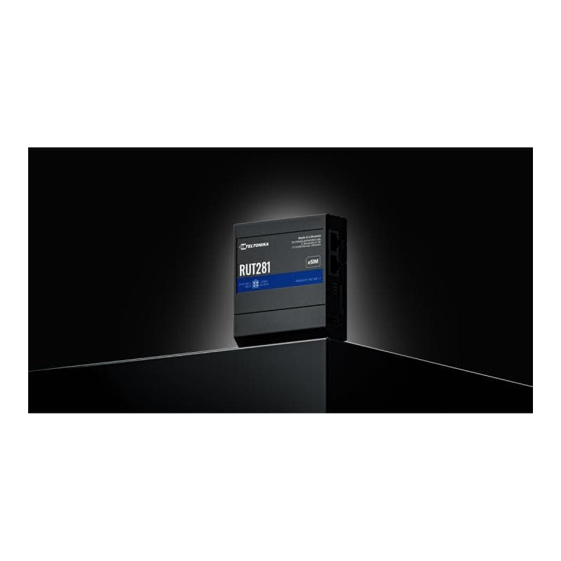 TELTONIKA RUT281 CAT4 LTE Router SIM und eSIM