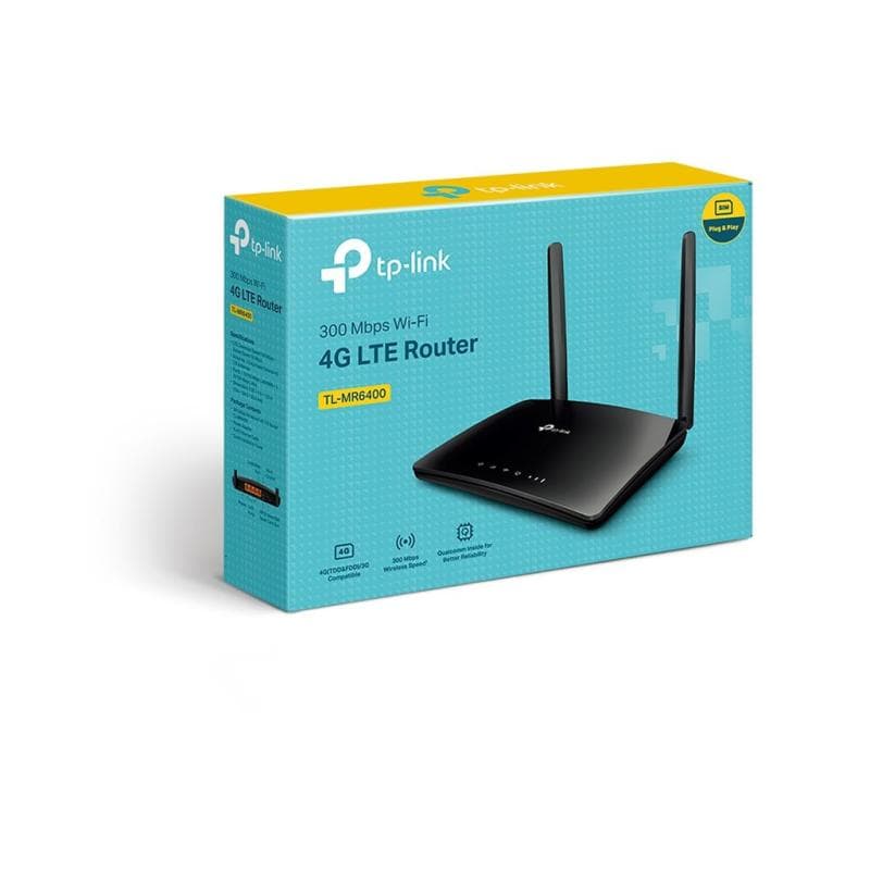 TP-LINK TL-MR6400 - 300Mbps Wireless N 4G LTE Router