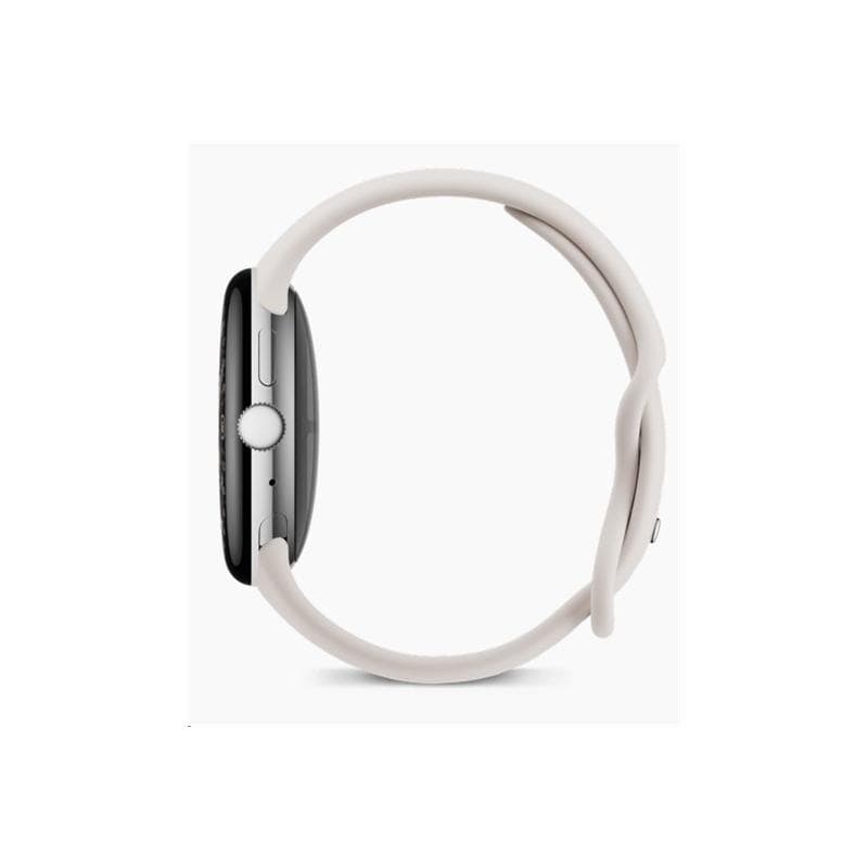 GOOGLE Pixel Watch 4 - 45 mm - Aluminium silber poliert