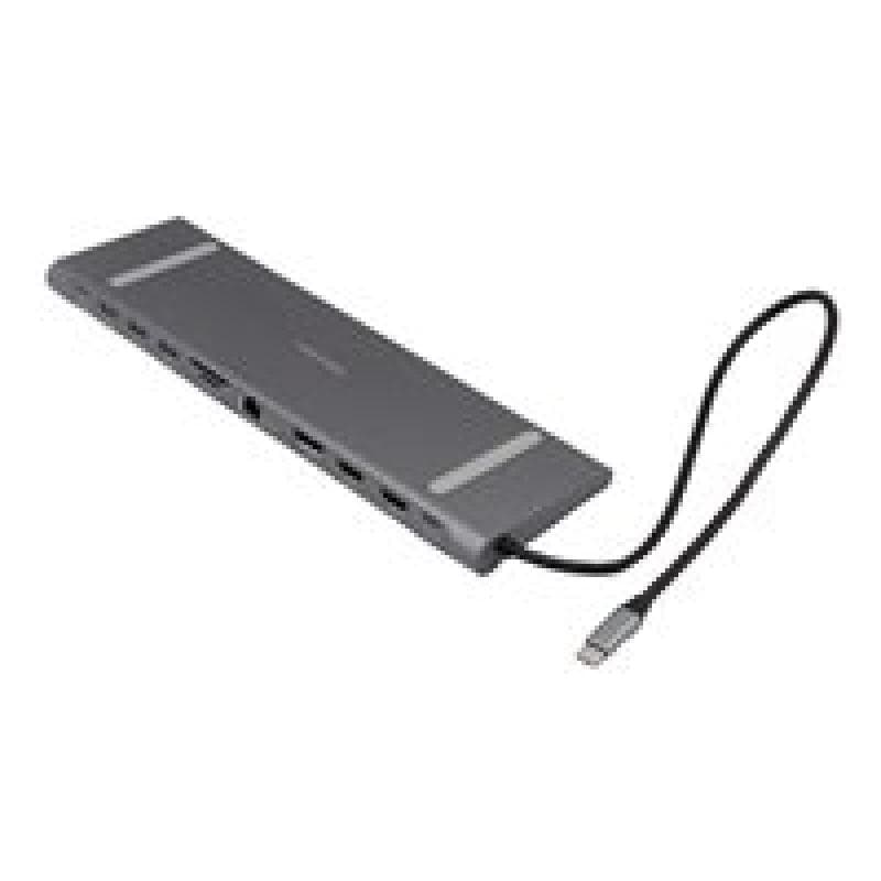 DEXLAN 14-in-1 Dockingstation für 3 Bildschirme, 4K Ultra HD