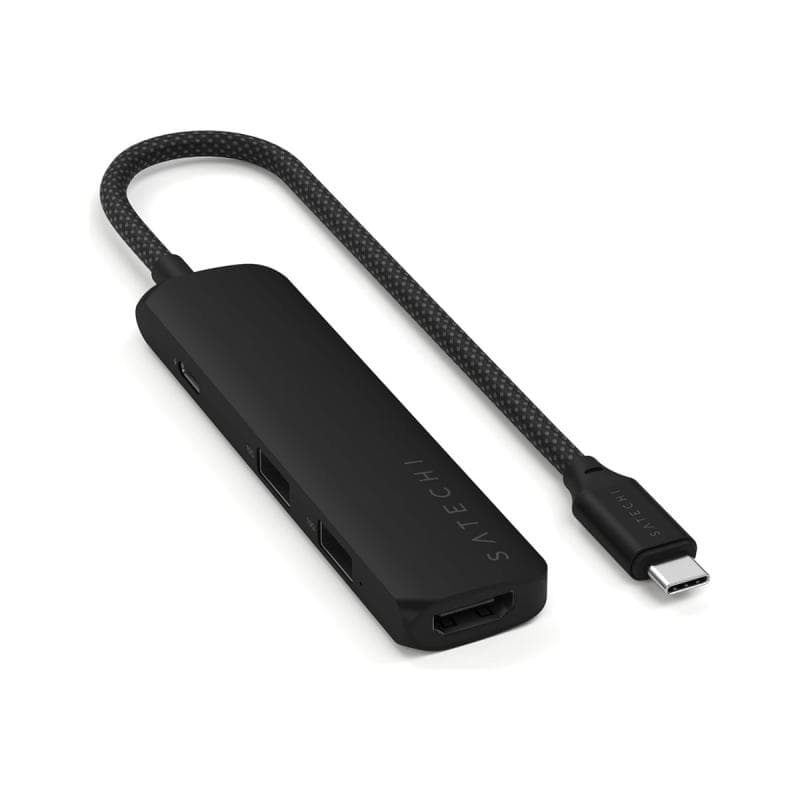 SATECHI 4-in-1 - Dockingstation - USB-C / USB 3.2 Gen 2 x 2 (ST-P4SK)