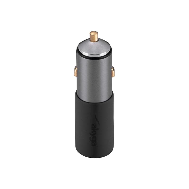 AKYGA AK-CH-26 USB Ladegerät 100 W 1x USB-C®, 1x USB-A QC 3.0, USB PD 3.0 Grau KFZ, LKW GaN, Sc