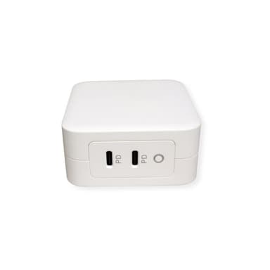 ROLINE 19.11.1053 USB Ladegerät 100 W 2x USB-C® USB PD Weiß Innenbereich