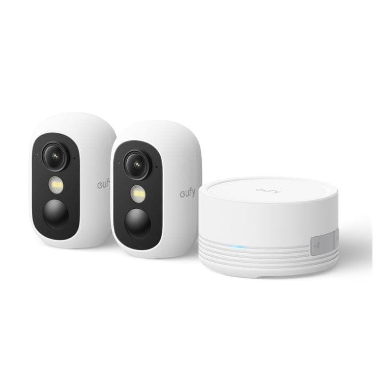 ANKER Eufy eufyCam C35 - 4 Kamera Kit - Netzwerk-Überwachungskamera - Außenbereich, Innenbereich - w