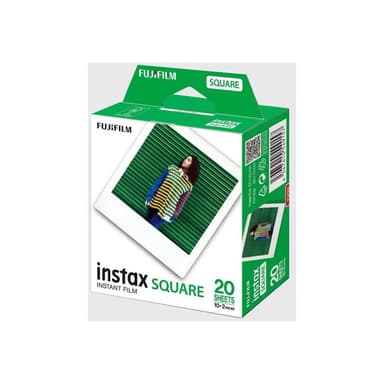 FUJIFILM 1x2 Fujifilm Instax Square Film white frame NEU