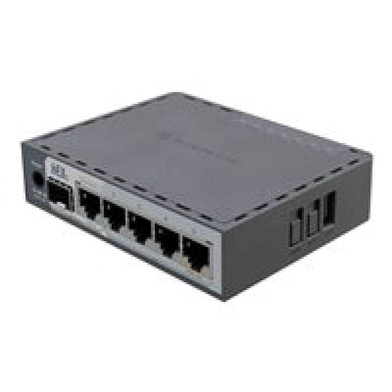 MIKROTIK RouterBOARD E60iUGS, hEX S, 5x Gigabit, 1x 2.5G SFP, USB