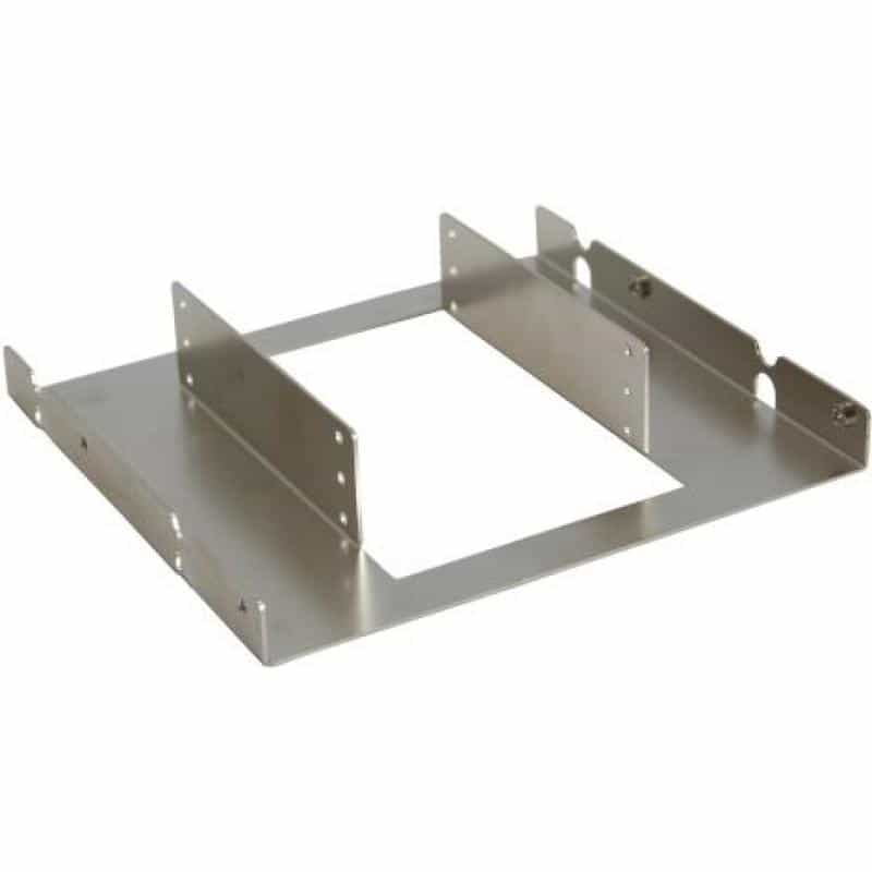 INLINE HDD Einbaurahmen, InLine®, 3x 6,35cm (2,5") -> 13,34cm (5,25"), nur Rahmen und Schrauben INLINE HDD Einbaurahmen, InLine®, 3x 6,35cm (2,5") -> 13,34cm (5,25"), nur Rahmen und Schrauben