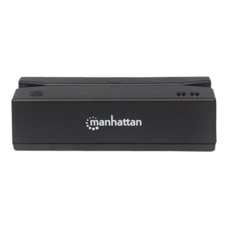 MANHATTAN Magnetkartenleser USB Drei Spuren Leser