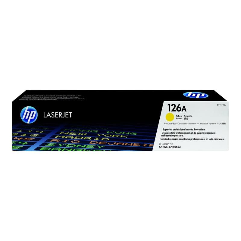 HP 126A Gelb LaserJet Tonerpatrone (CE312A)