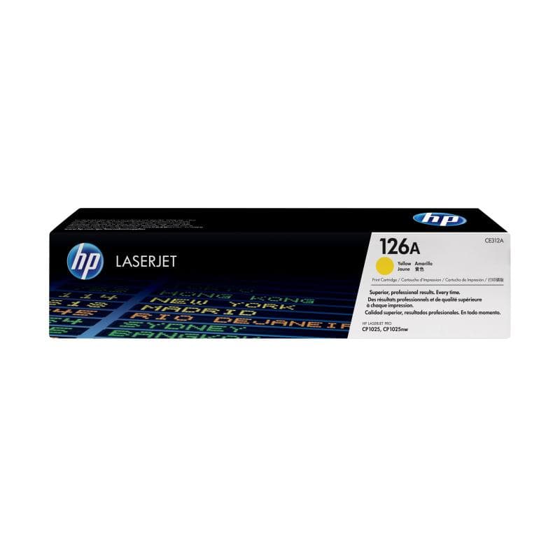 HP 126A Gelb LaserJet Tonerpatrone (CE312A)