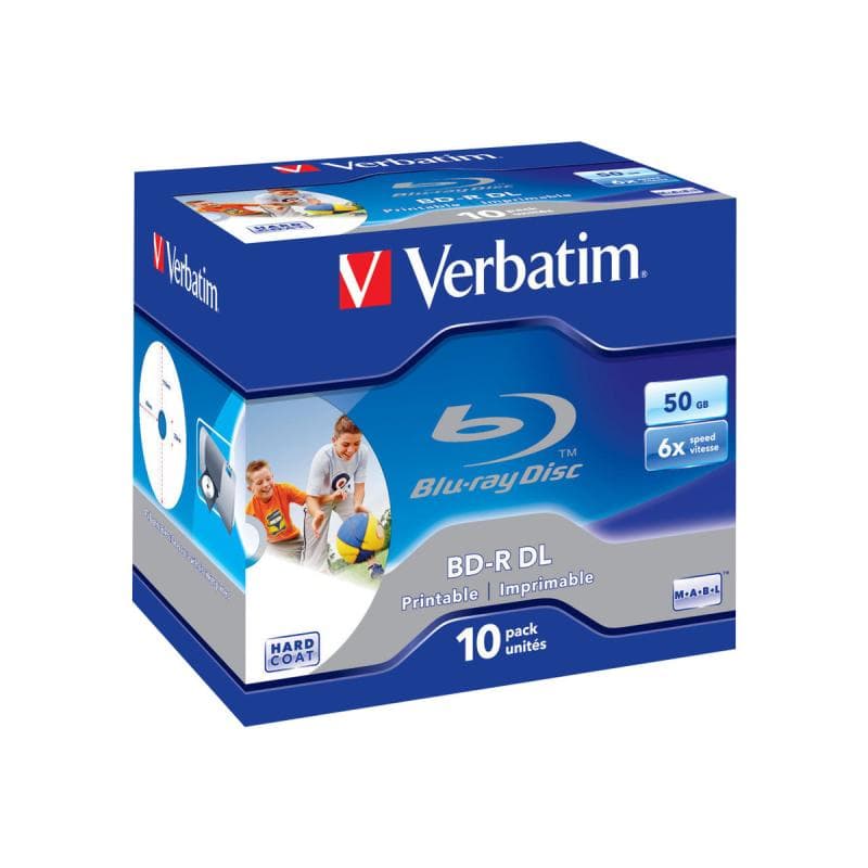 VERBATIM MED BD-R Verbatim 50GB 6x 10er JC Blu-Ray