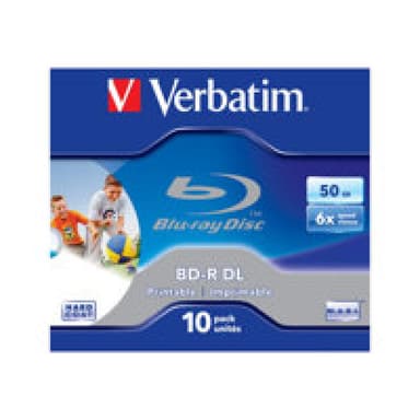 VERBATIM MED BD-R Verbatim 50GB 6x 10er JC Blu-Ray