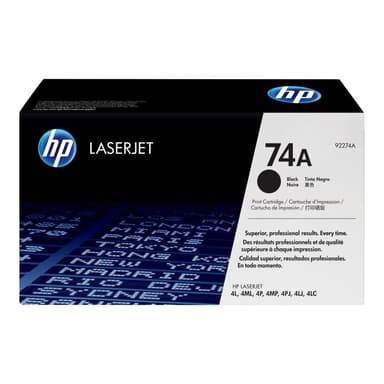 HP LaserJet 74A Schwarz LaserJet Tonerpatrone (92274A)
