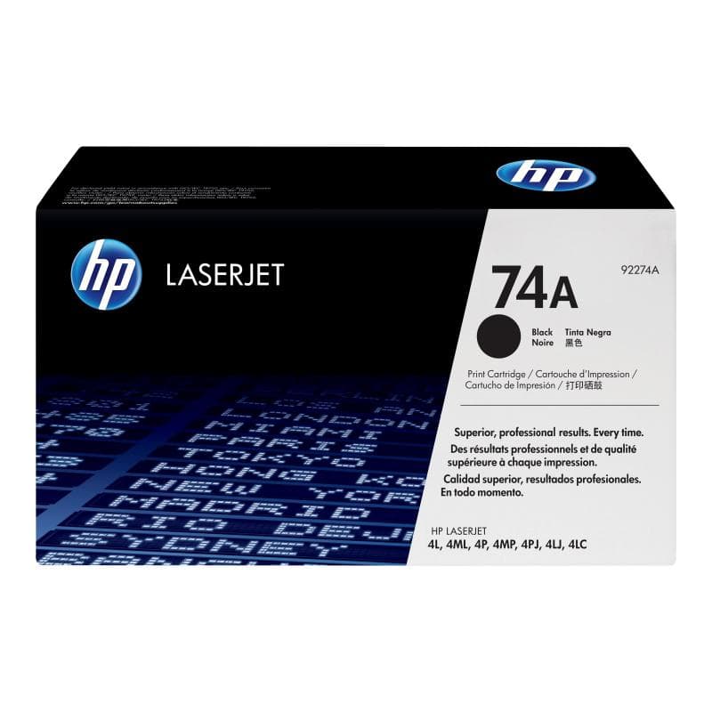 HP LaserJet 74A Schwarz LaserJet Tonerpatrone (92274A)