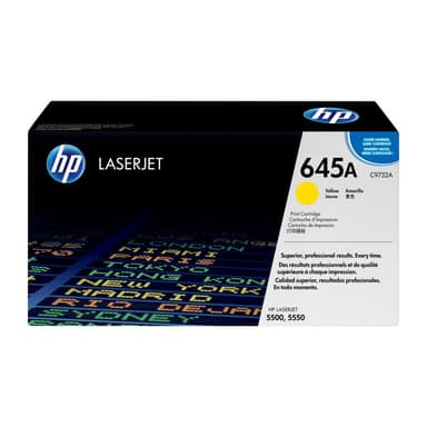 HP 645A Gelb LaserJet Tonerpatrone (C9732A)