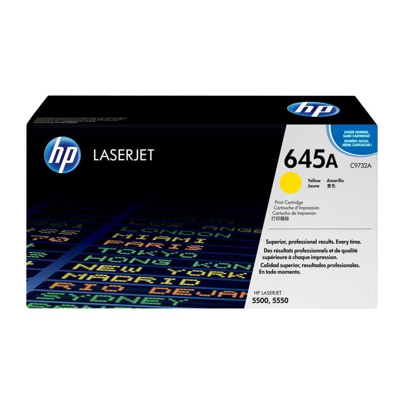 HP 645A Gelb LaserJet Tonerpatrone (C9732A)