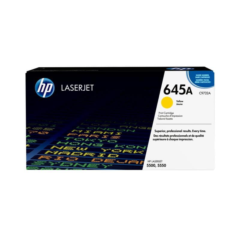 HP 645A Gelb LaserJet Tonerpatrone (C9732A)