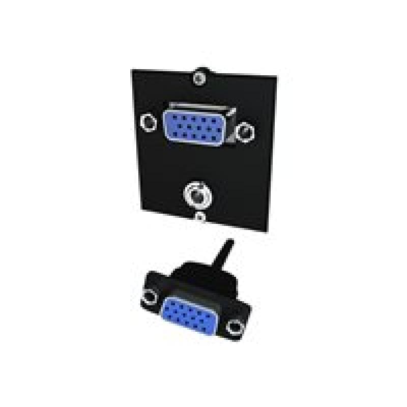 BACHMANN Custom Modul 1x VGA + Miniklinke schwarz