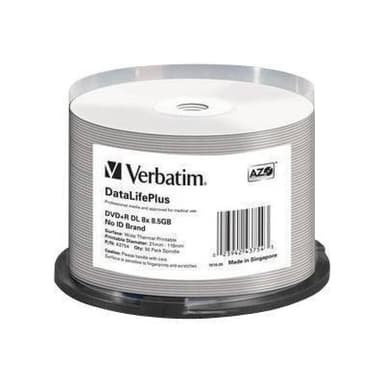 VERBATIM MED DVD+R Verbatim 8.5 GB 8x 050er CB DruTT